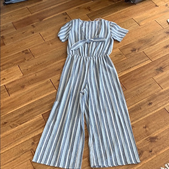 Other - NWOT Striped Jumpsuit